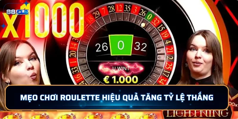 Roulette 88CLB - Vòng Quay Đổi Thưởng Đầy Kịch Tính 4 Mẹo chơi Roulette hiệu quả tại 88CLB